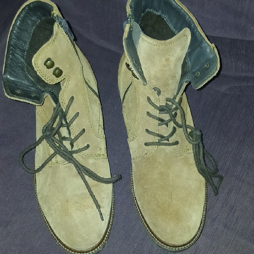 Bar III Tan Suede Men's Boots - Picture 3 of 4